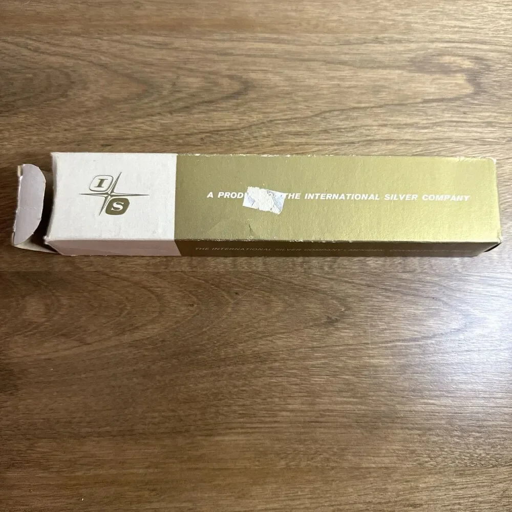 Vtg International Silver Co Rogers Gold Golden Dawn Place setting Replacement